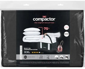 Черна кутия за съхранение с вакуумна опаковка Black Edition, обем 210 л - Compactor