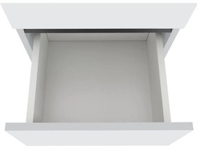 Бял шкаф за баня , 38 x 130 cm Wisla - Støraa