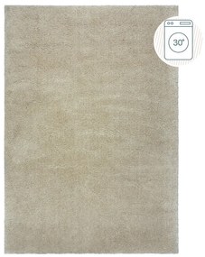 Бежов килим от рециклирани влакна подходящ за пране 200x290 cm Fluffy – Flair Rugs