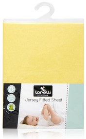 LORELLI Classic Чаршаф стреч - трико 60/120 см. ЖЪЛТ
