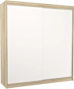 Гардероб Anabell 200 плъзгащ се-Drus-Leuko