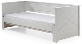 Бяло детско легло 180x200/90x200 cm разтегателно PINO – Vipack