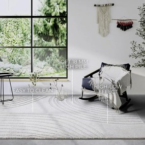 Кремав килим 200x280 cm Pigment Cream White – Elle Decoration