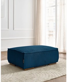 Синя табуретка от рипсено кадифе Chelsea – Bobochic Paris