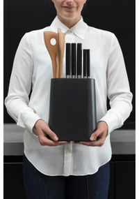 Поставка за ножове Brabantia 1004149, Държач за прибори, Неплъзгаща основа, Тъмносив