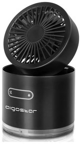 Aigostar безжичен мини вентилатор с мъгла MIST 10W/5V черен