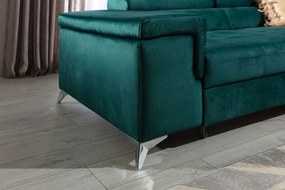 Ъглов диван Osby-Right-Green