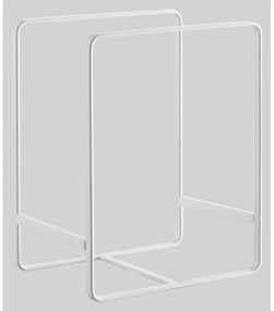 Бяла стойка за чинии Yamazaki Tower - YAMAZAKI