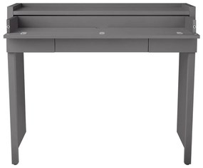 Сиво разтегателно бюро 36x110 cm Mel - Woodman