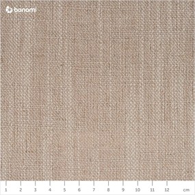 Бежов разтегателен диван, 96 x 147 cm Innovation Cubed Wood Linen Sand Grey