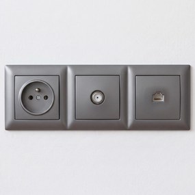 Розетка RJ45 с Рамка OSTE JNH010-S GREY