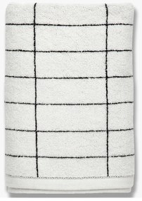 Бяла памучна кърпа 70x140 cm Tile Stone - Mette Ditmer Denmark