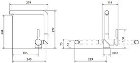 Кухненски кран La Torre Tech Cr 12115