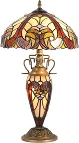 Настолна лампа TIFFANY 1702, 2xE27 + 1хЕ14