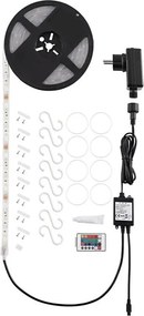 Eglo 32859 - RGB димируема COB LED лента 5m LED/12W/230V 4000K IP44 +дистанционно управление