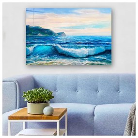 Картина върху стъкло 100x70 cm Horizon - Wallity