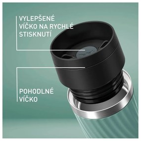 Светлозелена чаша за път 360 ml – Tefal