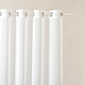 Бяла завеса Sensia с втулки 350 x 250 cm