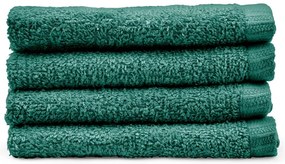 Зелени бързосъхнещи памучни кърпи в комплект от 4 бр. 30x30 cm Quick Dry – Catherine Lansfield