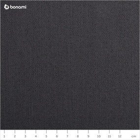 Тъмносиво боксспринг легло с място за съхранение 180x200 cm Catania - Meise Möbel