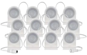 LED RGBIC+CCT Декоративни лампички GoSmart 12xLED/7W/230V 255 см Wi-Fi Tuya