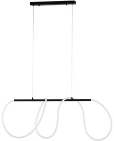 LED полилей на кабел FLEXI LED/45W/230V 4000K черен