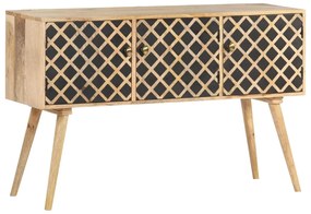 320939 vidaXL Бюфет, 118x35x75 см, мангово дърво масив