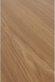 Кръгла трапезна маса от декор от дъб ø 120 cm Laurent – White Label