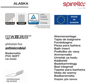 Подложка против хлъзгане за вана 36x71 cm Alaska – Spirella