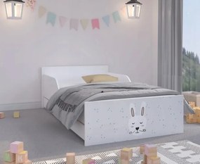 Сладко детско легло със зайче 160 х 80 см