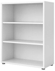 Бял модулен шкаф за книги 89x113 cm Prima - Tvilum