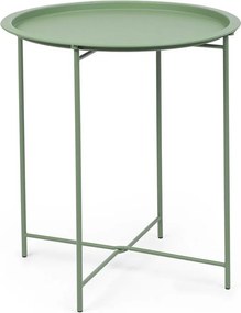 Стоманена кръгла градинска масичка ø 46 cm Austin – Bizzotto