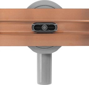 Линеен отводнител REA Neox Slim pro Brushed Copper 60