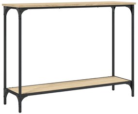 837703 vidaXL Конзолна маса, дъб сонома, 101x30,5x75 см, инженерно дърво