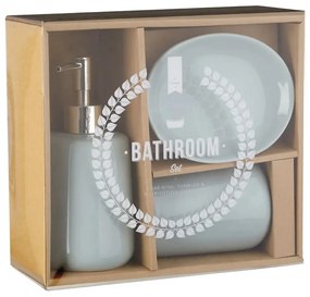 Светлосин комплект аксесоари за баня Moon - Premier Housewares