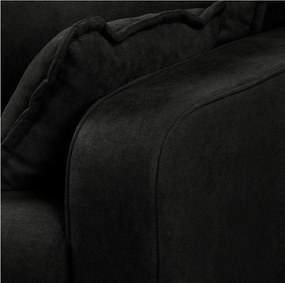 Черен диван 193 cm Beata - Ropez
