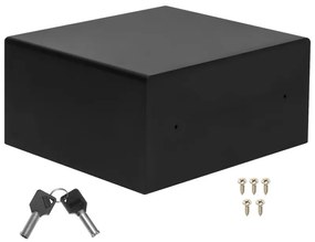 Електронен сейф Adler AD 1045, 200x420x370 мм, 14 л, Блокиране след 4 грешни опита, Предупреждение за изтощена батерия, Черен