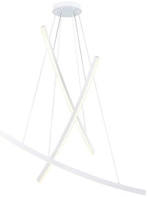 Висяща таванна лампа LED Naava 3лампи-Leuko