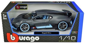 Bburago Plus - модел на кола 1:18 - Bugatti Divo