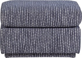 Сиво-синя тапицирана табуретка Lou – WOOOD