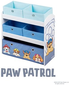 Органайзер за детски играчки 63.5x29.5x67 cm Paw Patrol – Roba