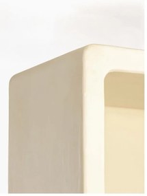 Бежов шкаф за книги 110x190 cm Nahua - Light &amp; Living