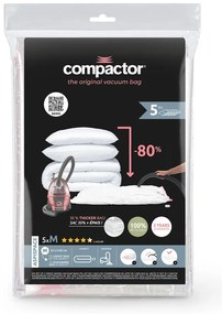 Вакуумни торбички в комплект от 5 броя Premium Valve M – Compactor