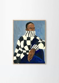 Постер 50x70 cm Check – Hanna Peterson – The Poster Club