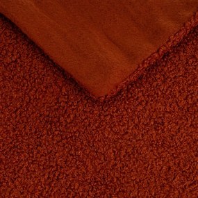 Одеяло от шерпа в тухлен цвят 130x160 cm Sherpa Bouclé – Casa Selección