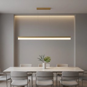 Лампа LED APP1694-CP 120 cm Brush Gold