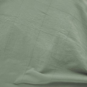 Зелено двойно удължено спално бельо 240x220 cm Linella – douceur d'intérieur