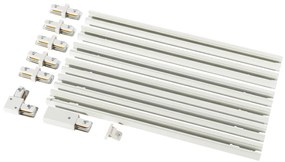 Модерна релсова система бяла 1-фазен 300cm - Iconic