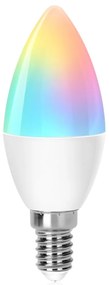 LED RGBW Димируема крушка C37 E14/6,5W/230V 2700-6500K Wi-Fi - Aigostar
