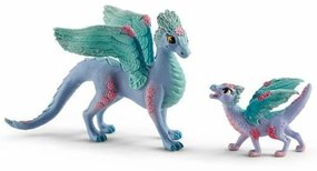 Фигурки на Герои Schleich Flower dragon with its little one